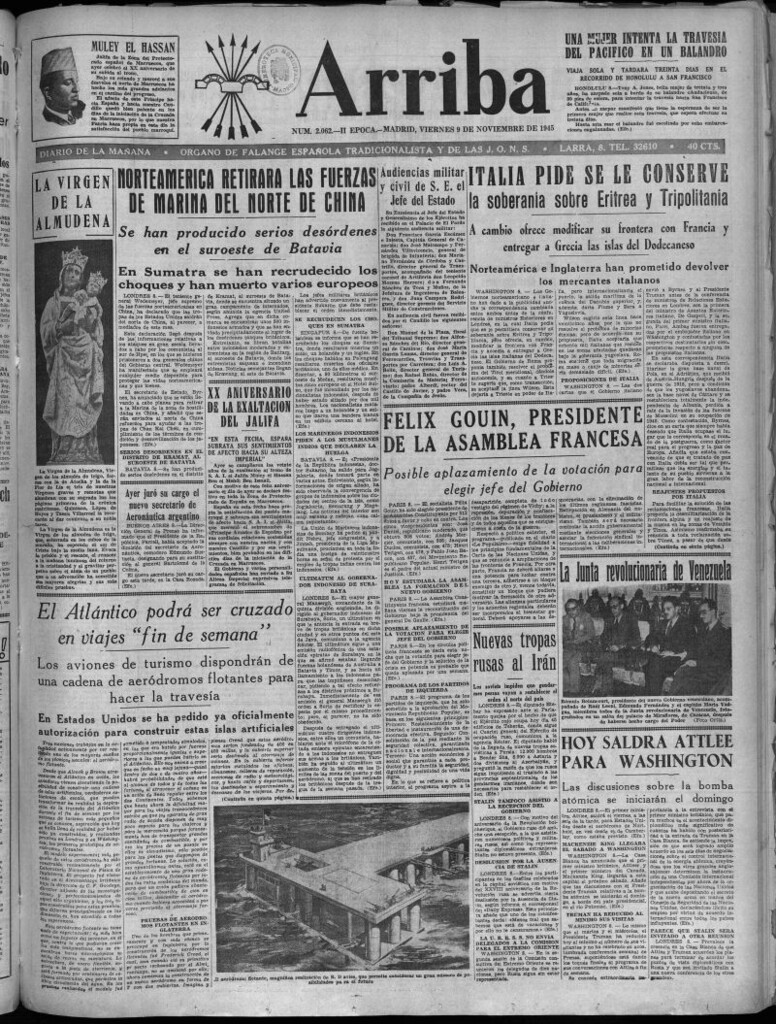 Miniatura de Arriba del 9 de noviembre de 1945
