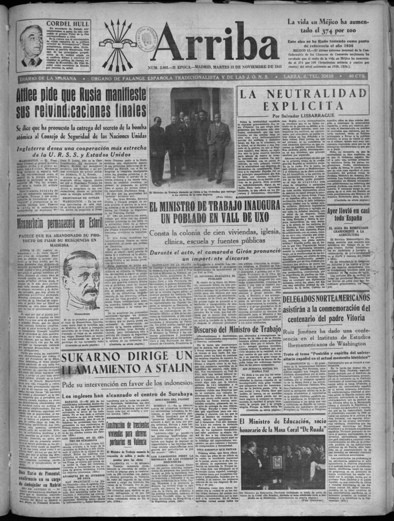 Miniatura de Arriba del 13 de noviembre de 1945