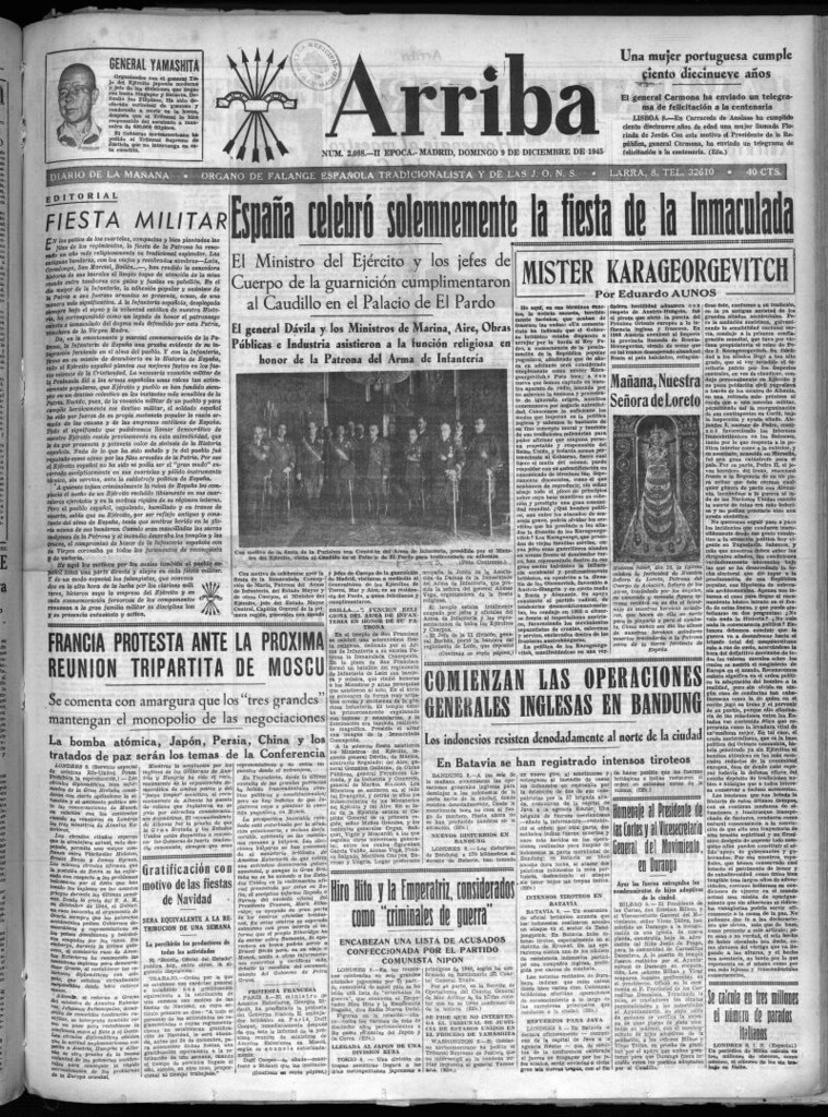 Miniatura de Arriba del 9 de diciembre de 1945