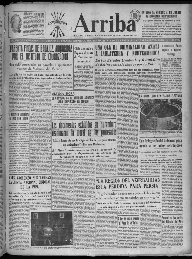 Miniatura de Arriba del 12 de diciembre de 1945
