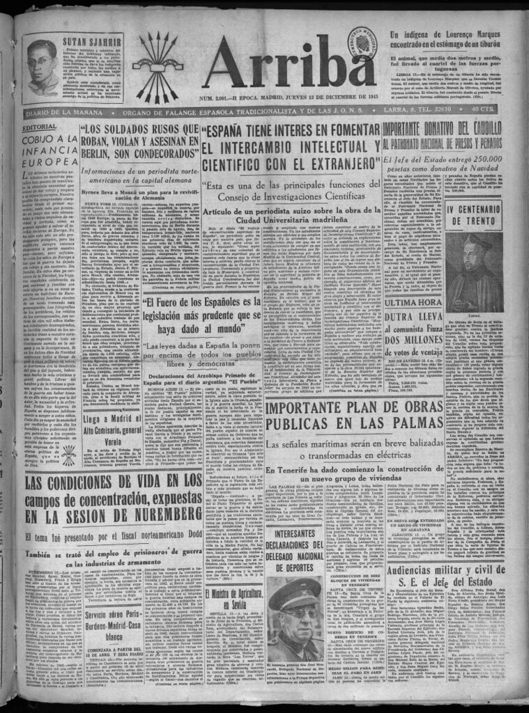 Miniatura de Arriba del 13 de diciembre de 1945