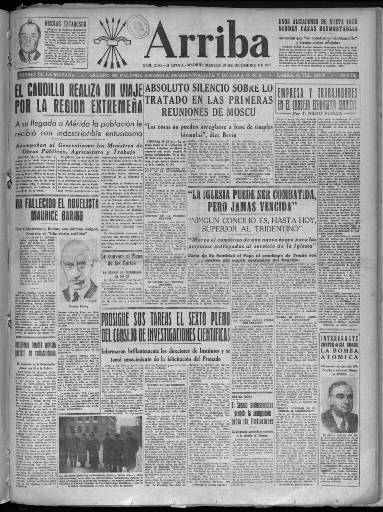 Miniatura de Arriba del 18 de diciembre de 1945