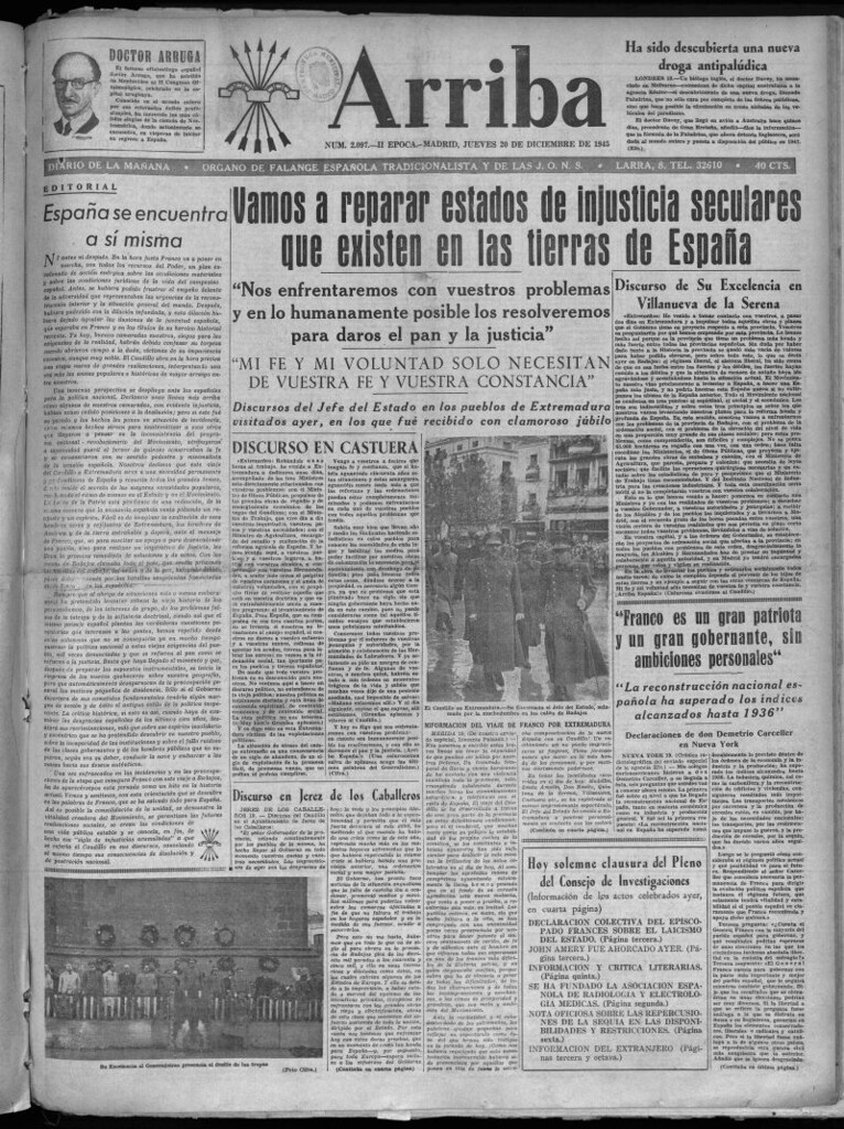 Miniatura de Arriba del 20 de diciembre de 1945