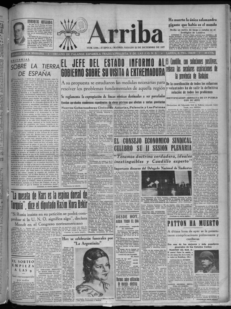 Miniatura de Arriba del 22 de diciembre de 1945