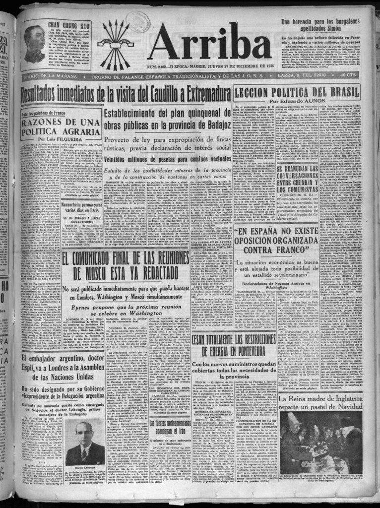 Miniatura de Arriba del 27 de diciembre de 1945