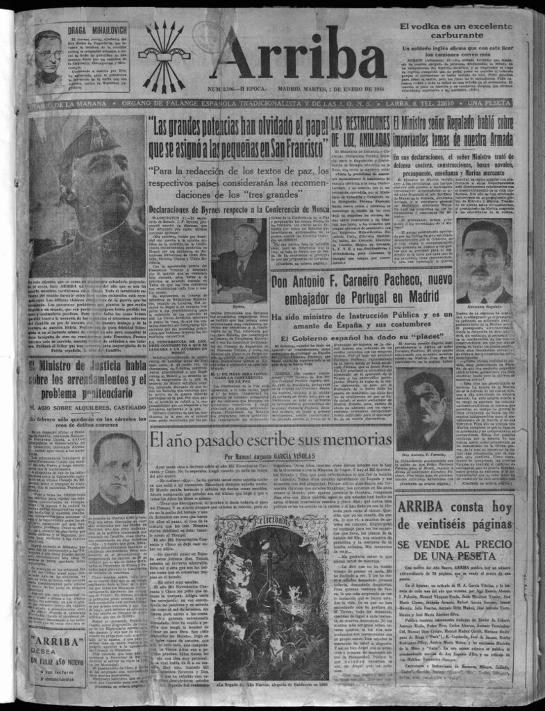 Miniatura de Arriba del 1 de enero de 1946