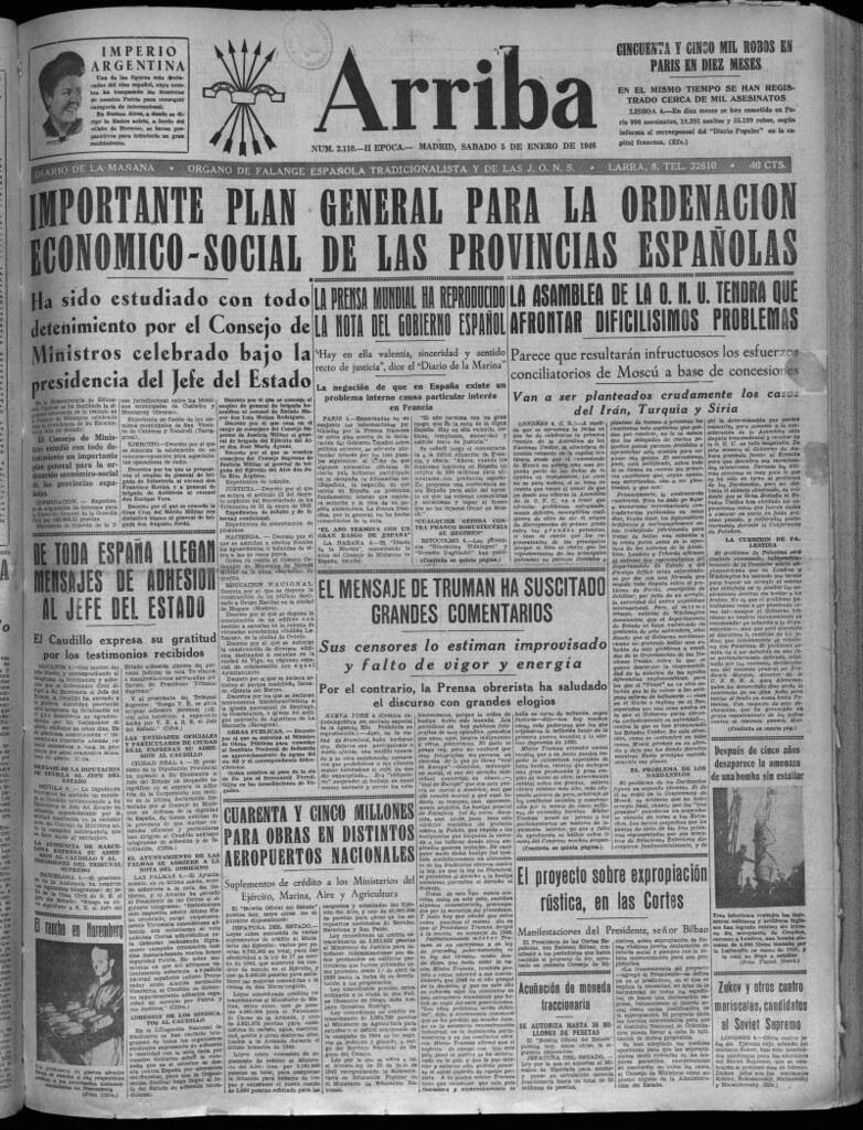 Miniatura de Arriba del 5 de enero de 1946