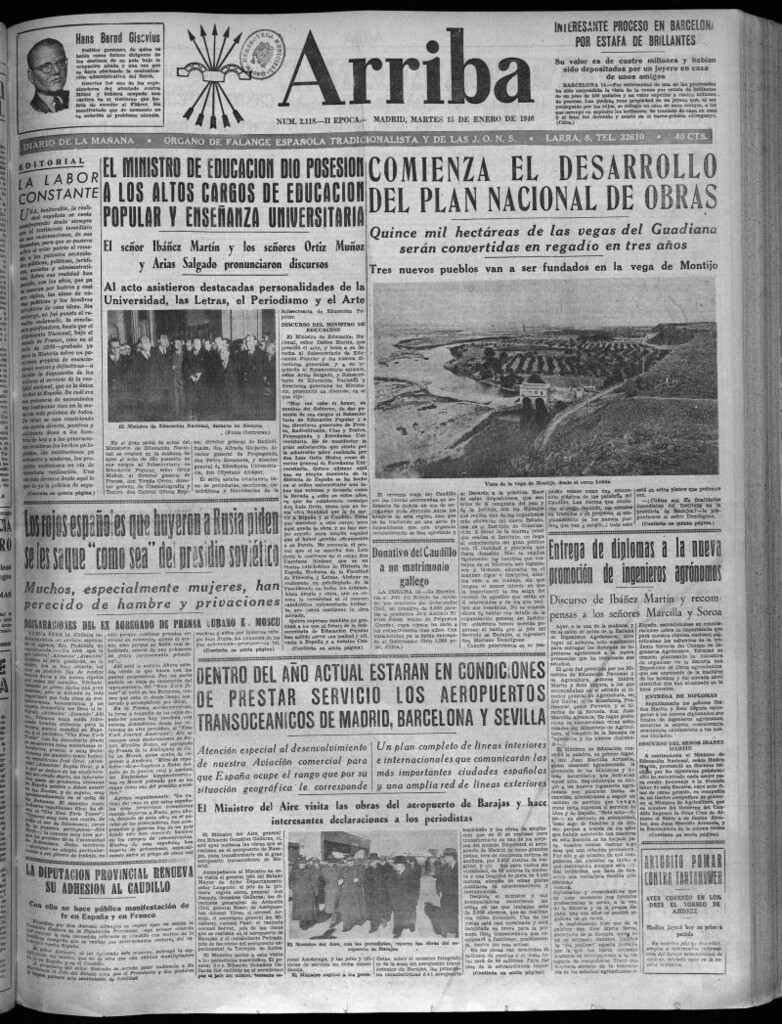 Miniatura de Arriba del 15 de enero de 1946