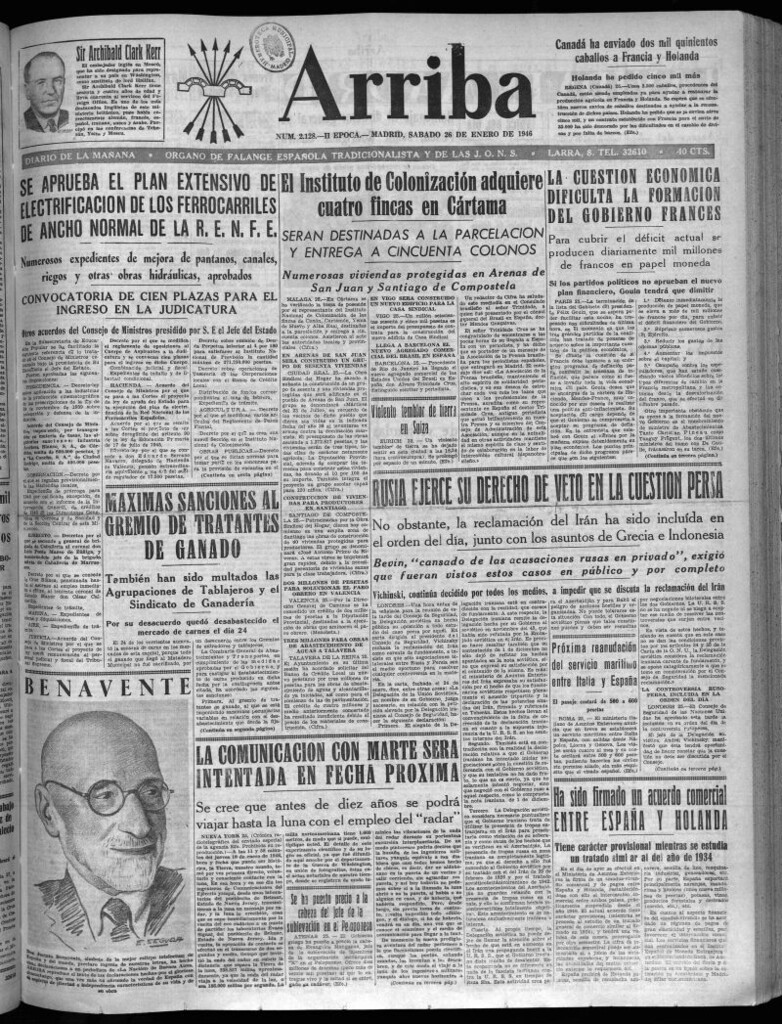 Miniatura de Arriba del 26 de enero de 1946