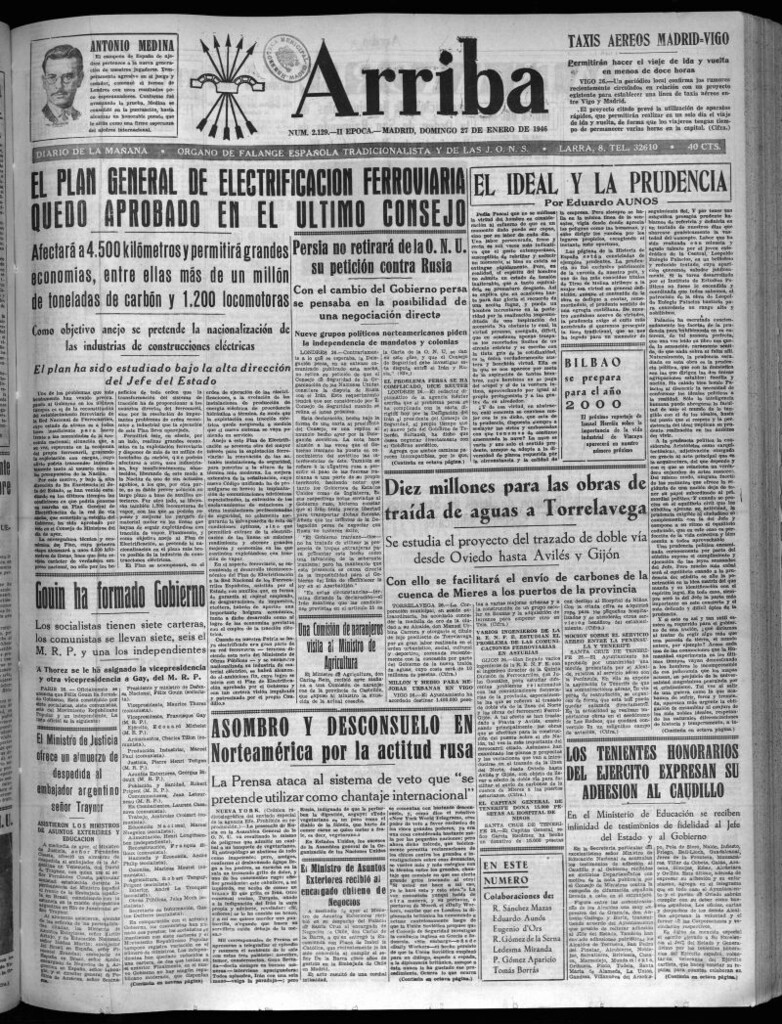 Miniatura de Arriba del 27 de enero de 1946