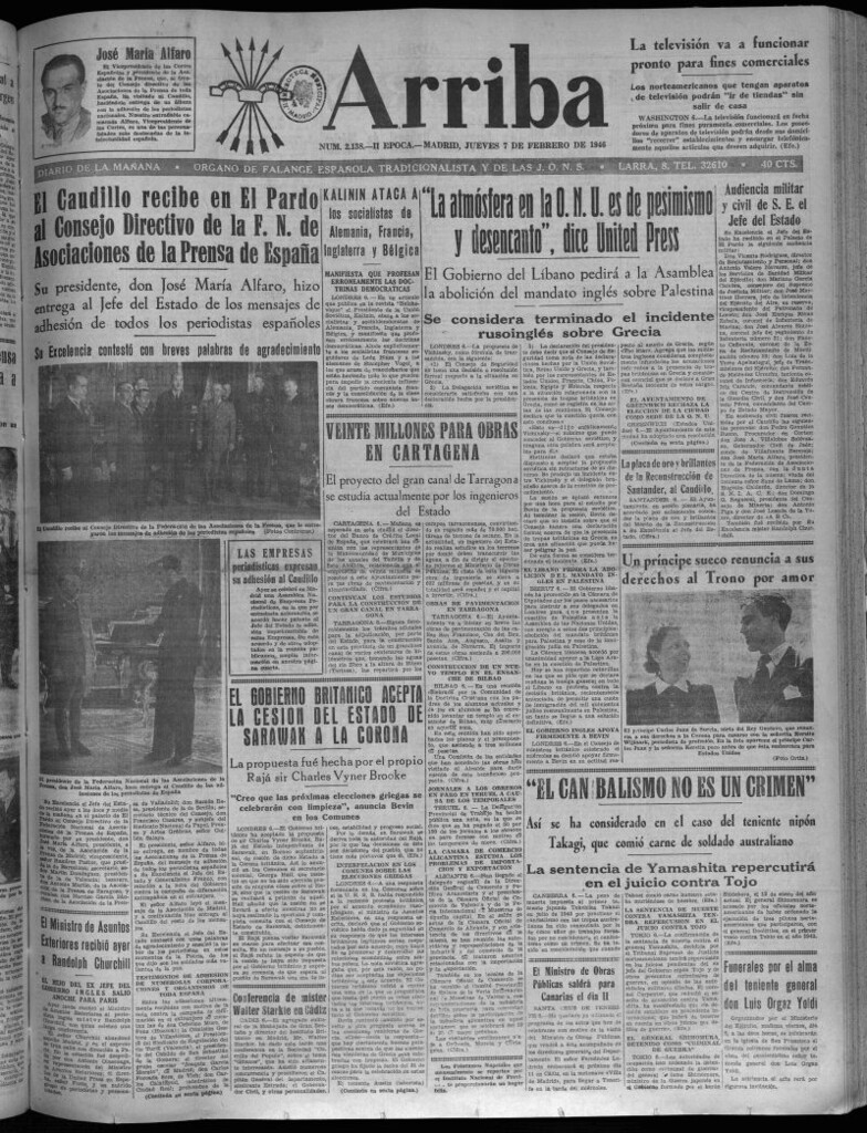 Miniatura de Arriba del 7 de febrero de 1946