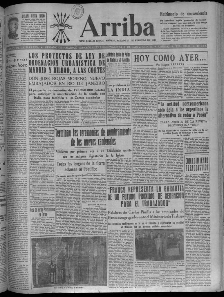 Miniatura de Arriba del 23 de febrero de 1946