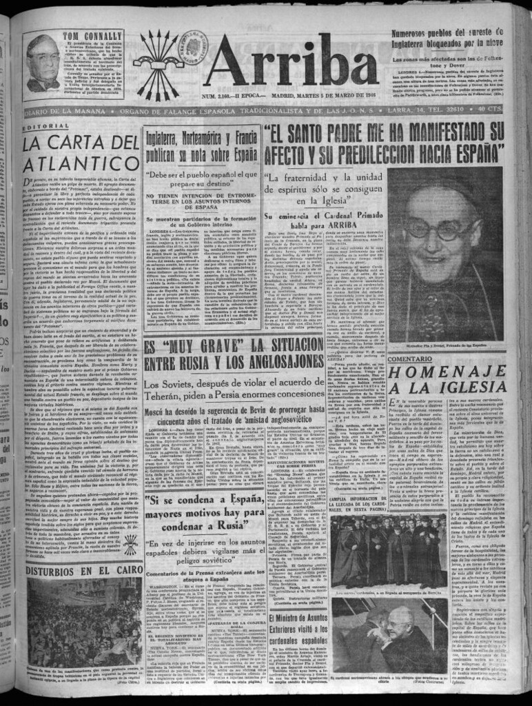 Miniatura de Arriba del 5 de marzo de 1946