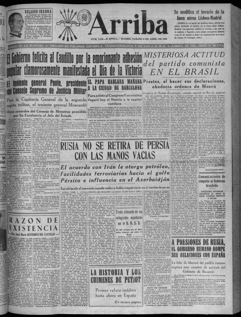 Miniatura de Arriba del 6 de abril de 1946