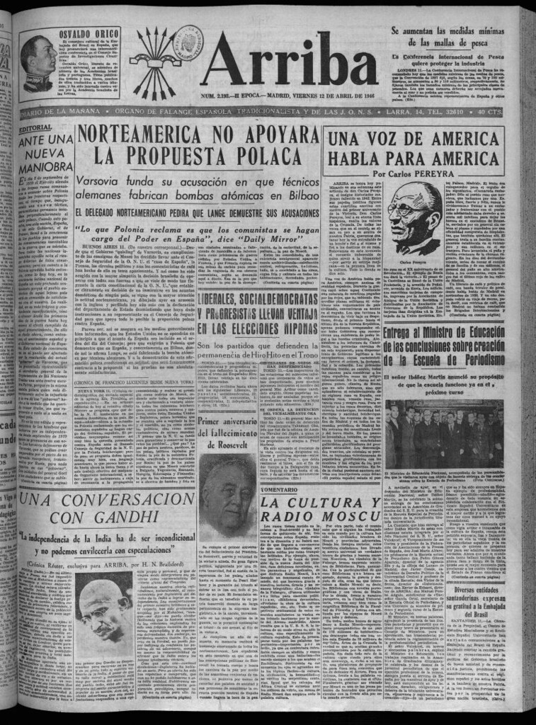 Miniatura de Arriba del 12 de abril de 1946
