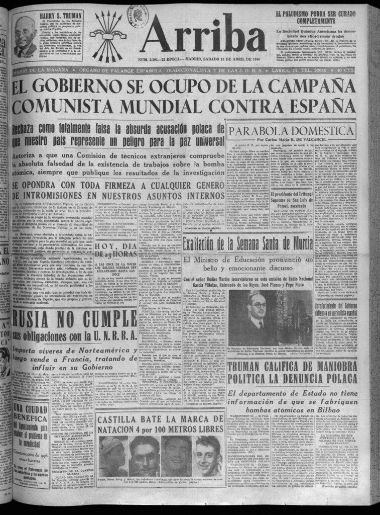Miniatura de Arriba del 13 de abril de 1946