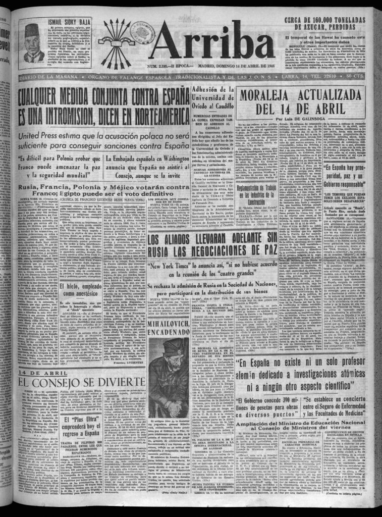 Miniatura de Arriba del 14 de abril de 1946