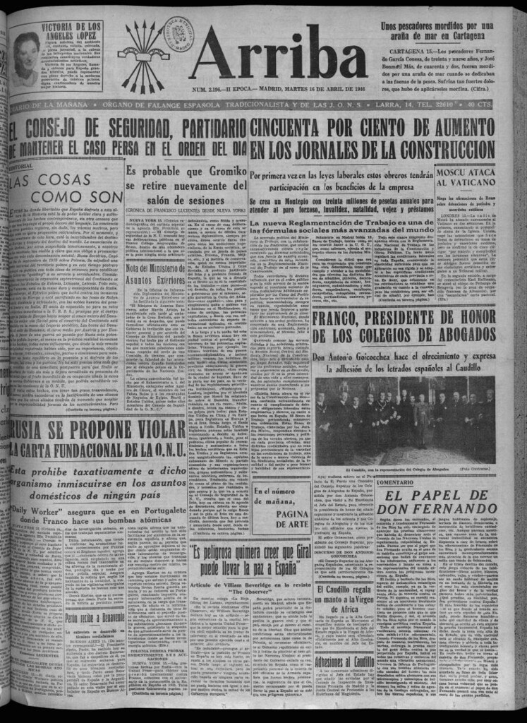 Miniatura de Arriba del 16 de abril de 1946
