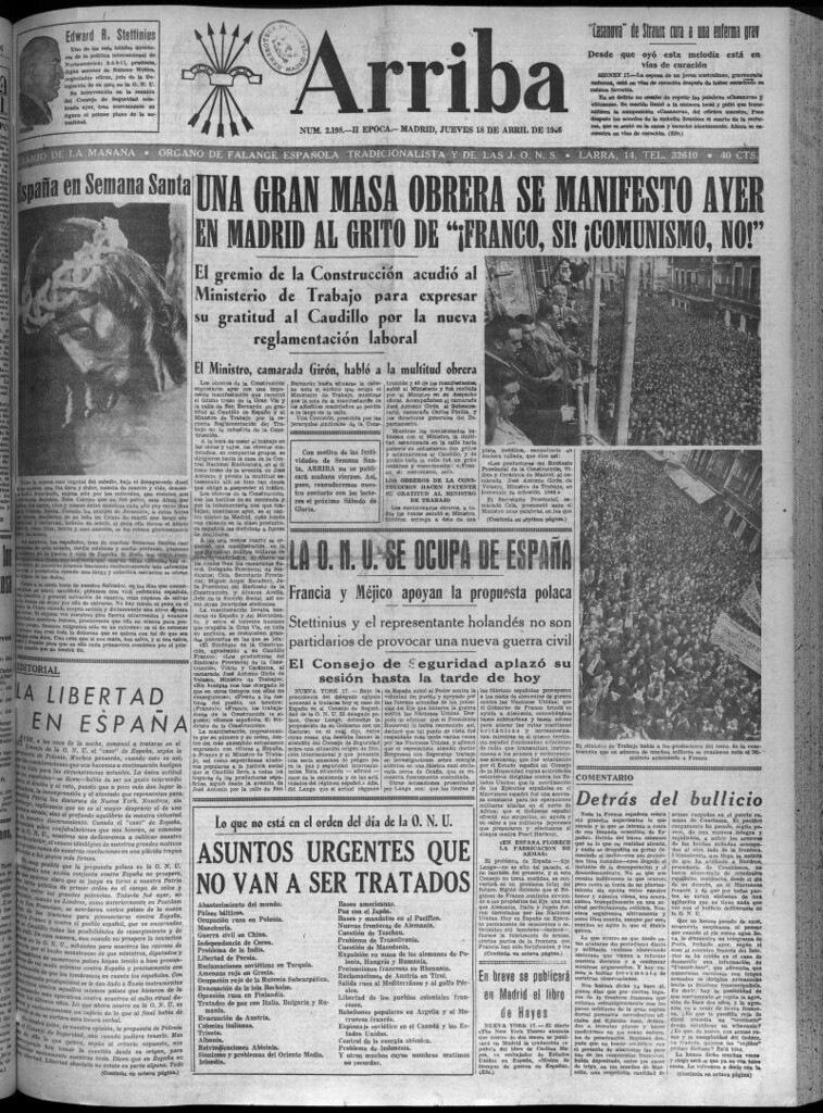 Miniatura de Arriba del 18 de abril de 1946