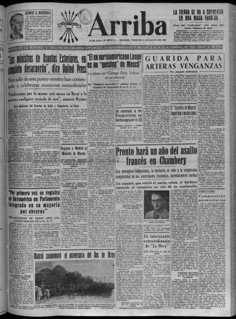 Miniatura de Arriba del 3 de mayo de 1946
