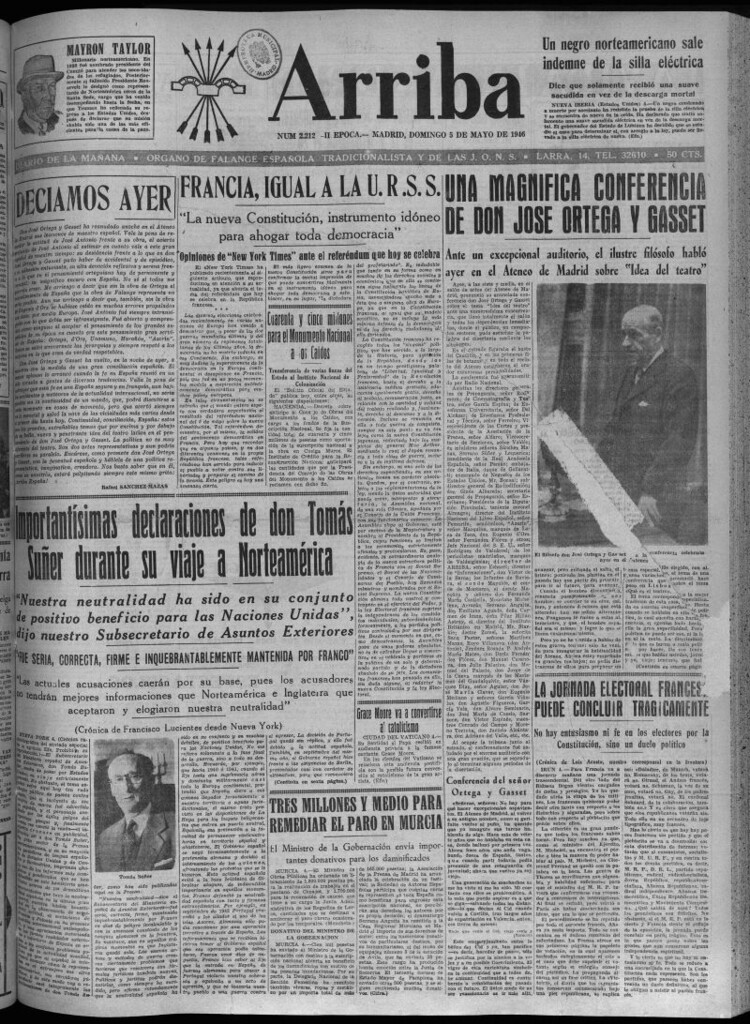 Miniatura de Arriba del 5 de mayo de 1946