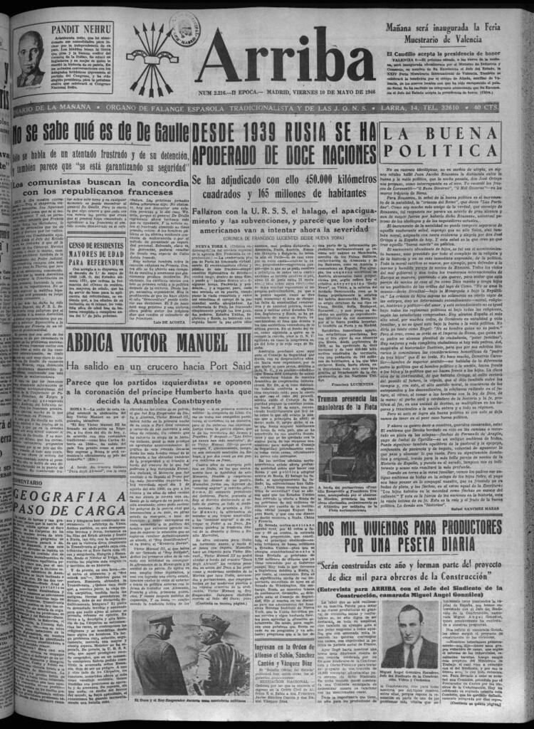 Miniatura de Arriba del 10 de mayo de 1946