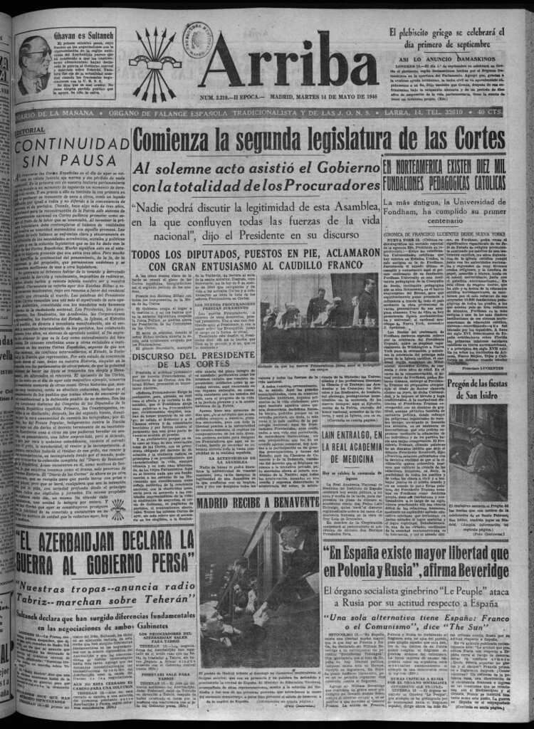 Miniatura de Arriba del 14 de mayo de 1946