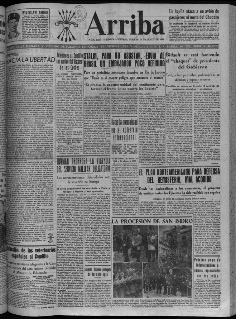 Miniatura de Arriba del 16 de mayo de 1946