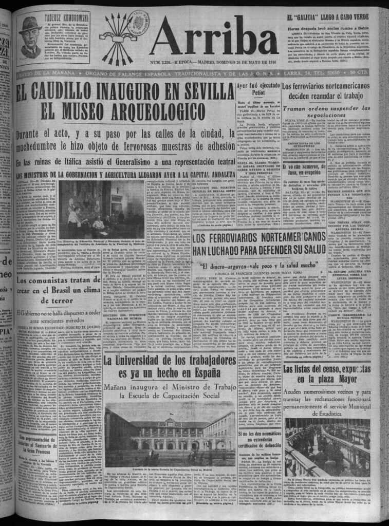 Miniatura de Arriba del 26 de mayo de 1946