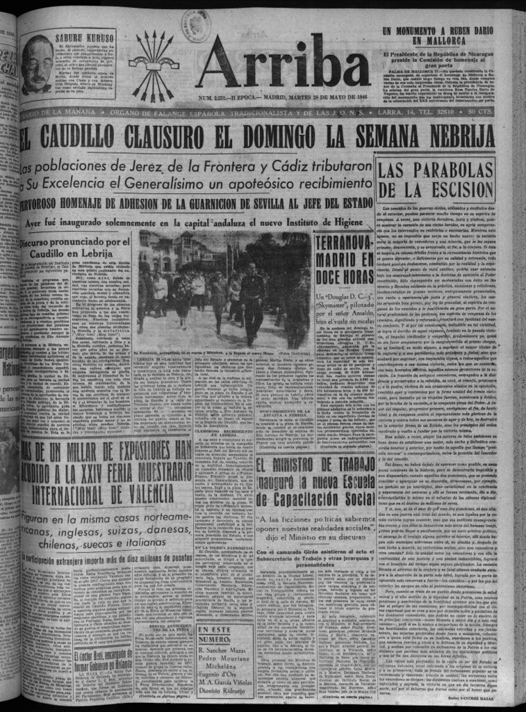 Miniatura de Arriba del 28 de mayo de 1946