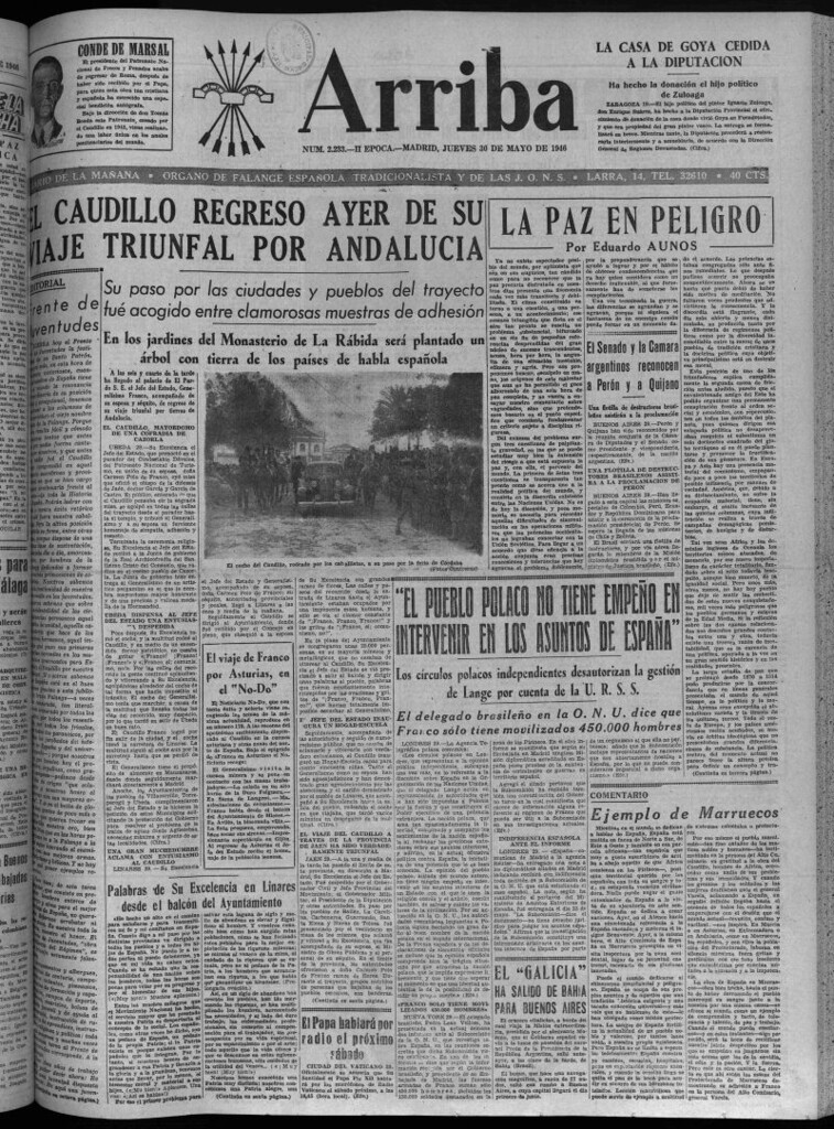 Miniatura de Arriba del 30 de mayo de 1946