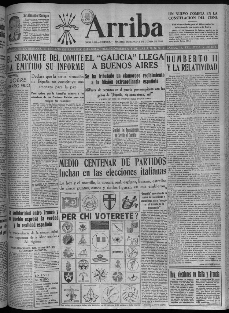 Miniatura de Arriba del 2 de junio de 1946