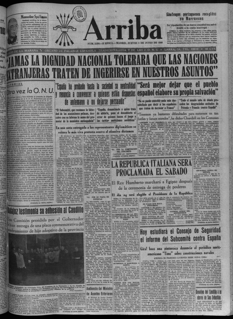 Miniatura de Arriba del 6 de junio de 1946