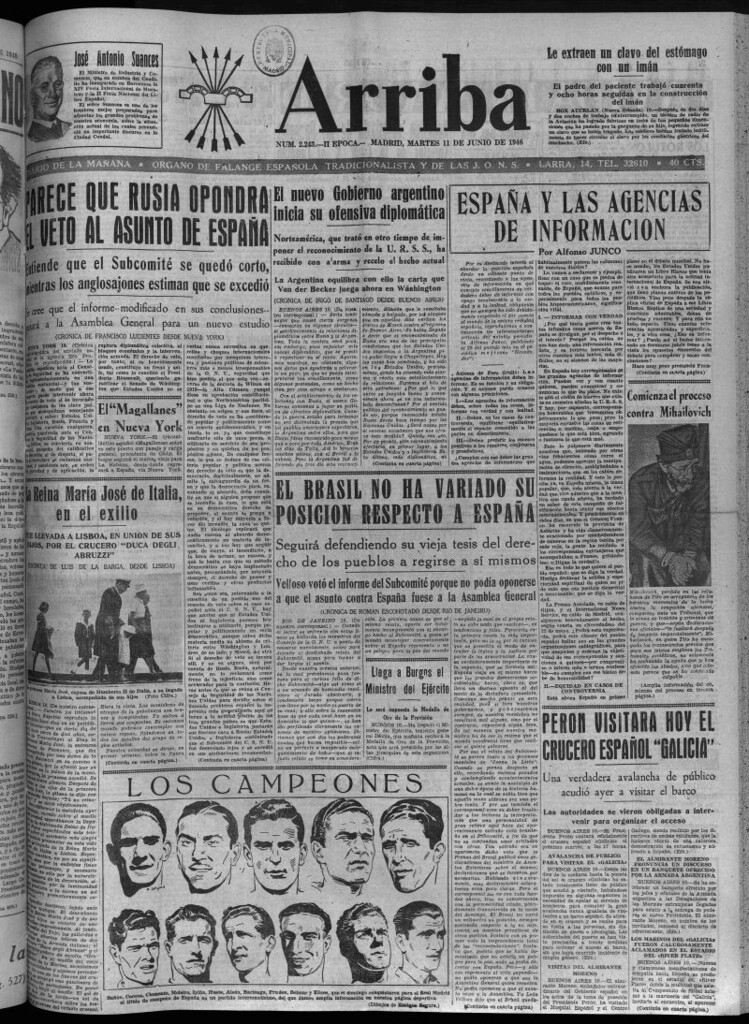 Miniatura de Arriba del 11 de junio de 1946