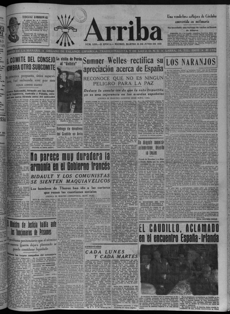Miniatura de Arriba del 25 de junio de 1946