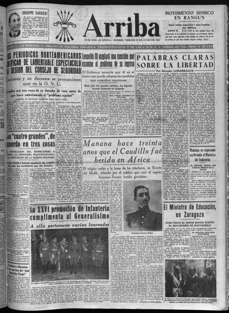 Miniatura de Arriba del 28 de junio de 1946