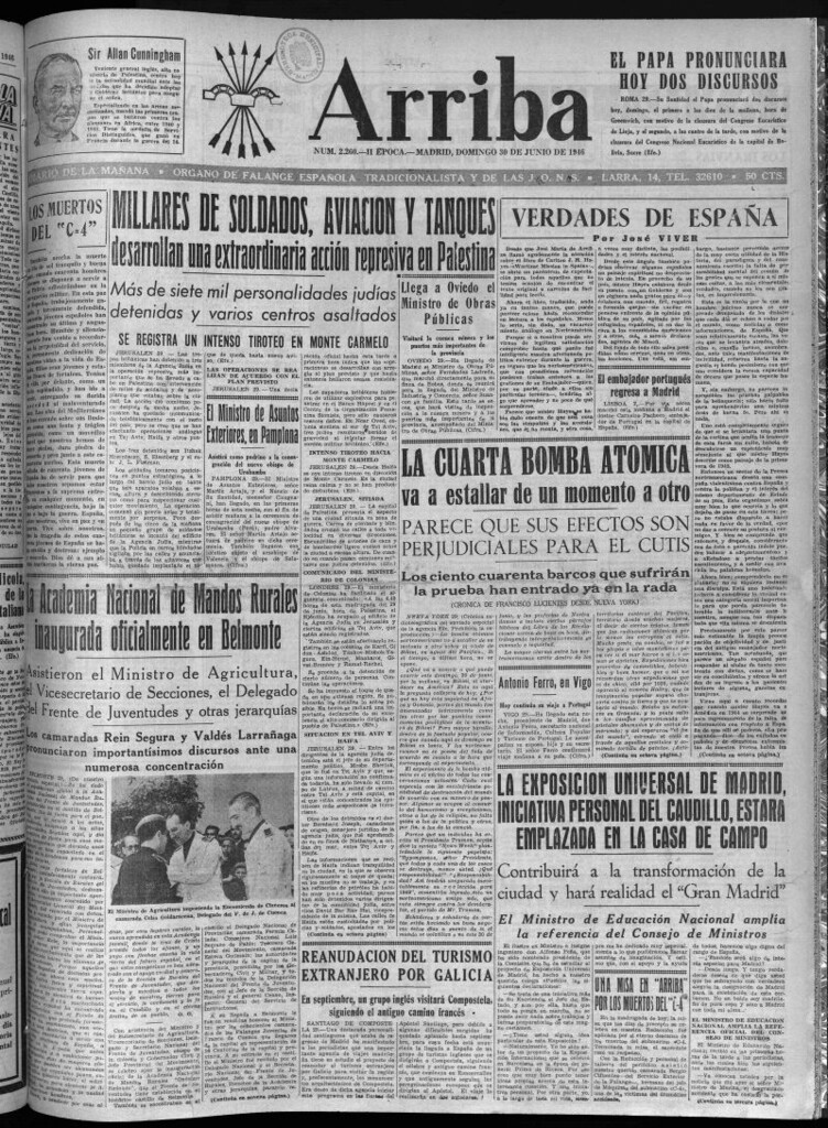 Miniatura de Arriba del 30 de junio de 1946