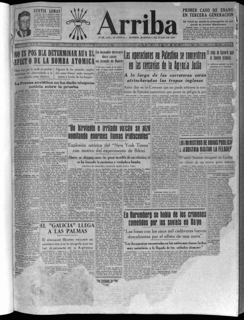 Miniatura de Arriba del 2 de julio de 1946
