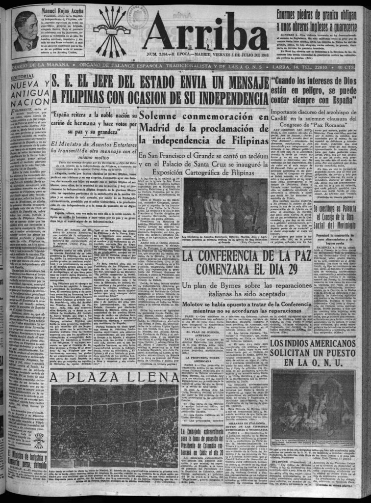Miniatura de Arriba del 5 de julio de 1946