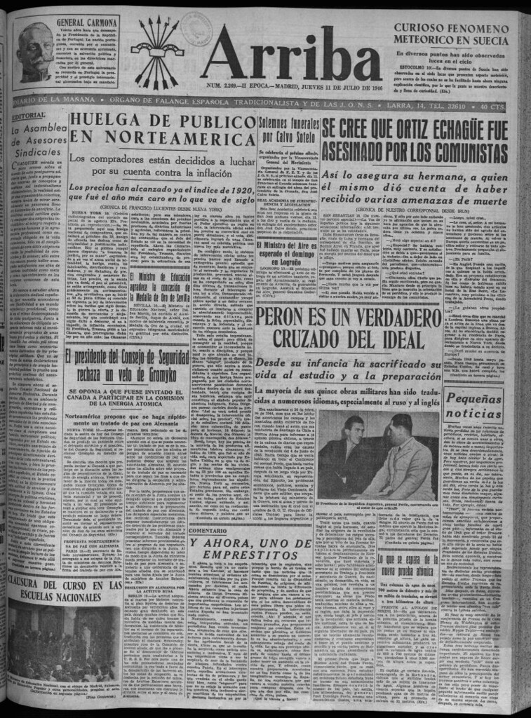 Miniatura de Arriba del 11 de julio de 1946