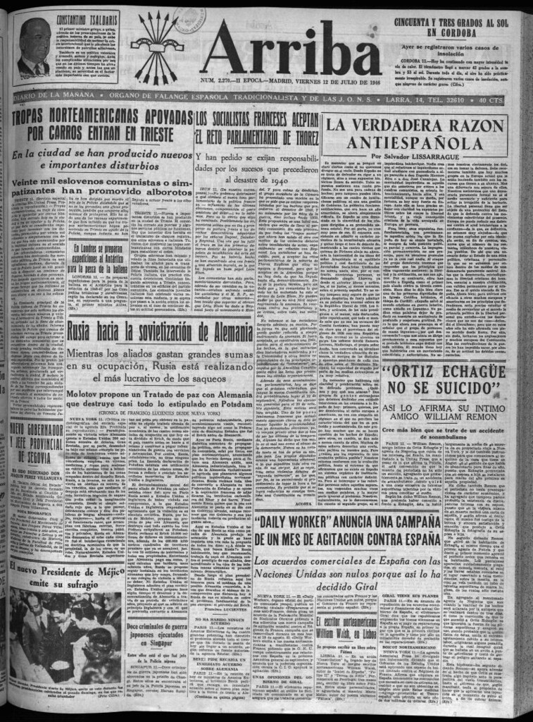 Miniatura de Arriba del 12 de julio de 1946