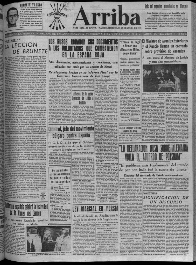 Miniatura de Arriba del 17 de julio de 1946