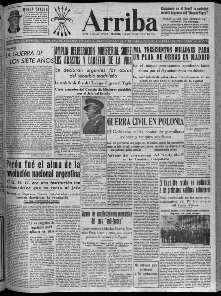 Miniatura de Arriba del 20 de julio de 1946