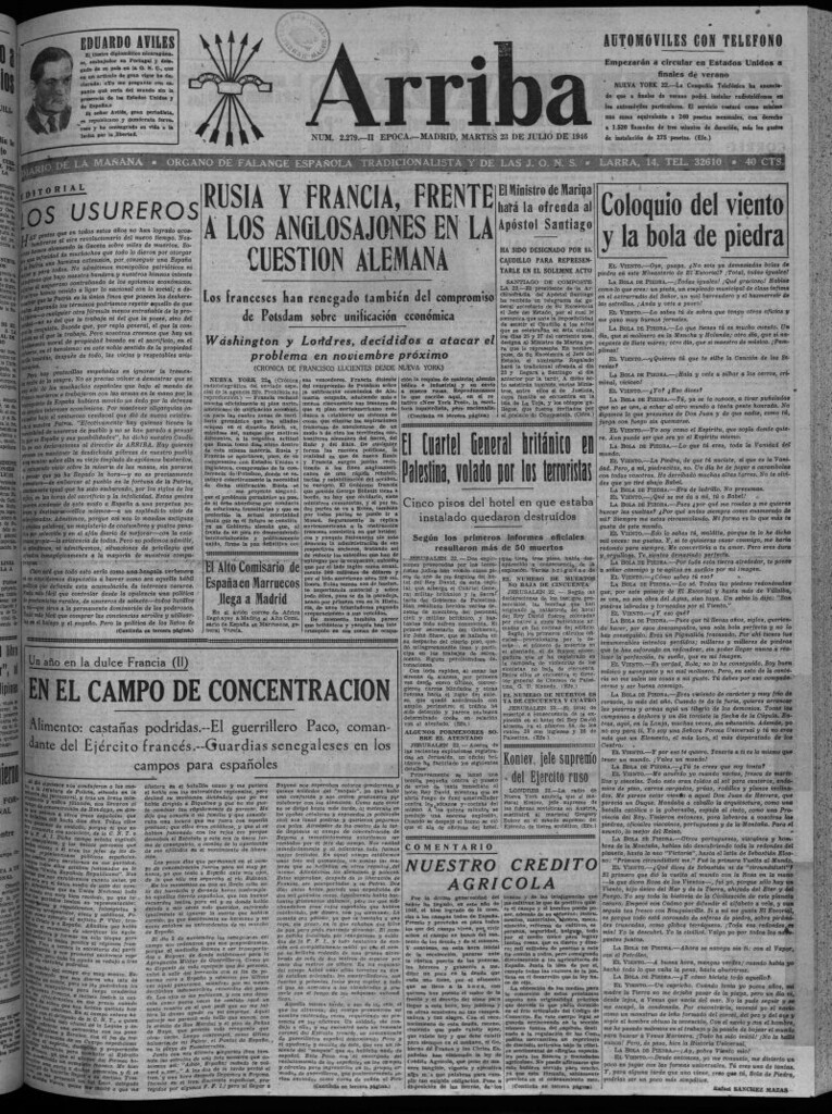 Miniatura de Arriba del 23 de julio de 1946