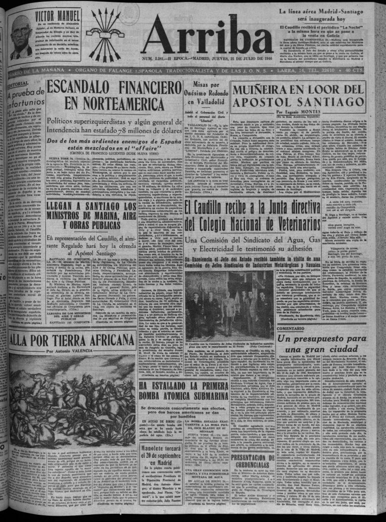 Miniatura de Arriba del 25 de julio de 1946