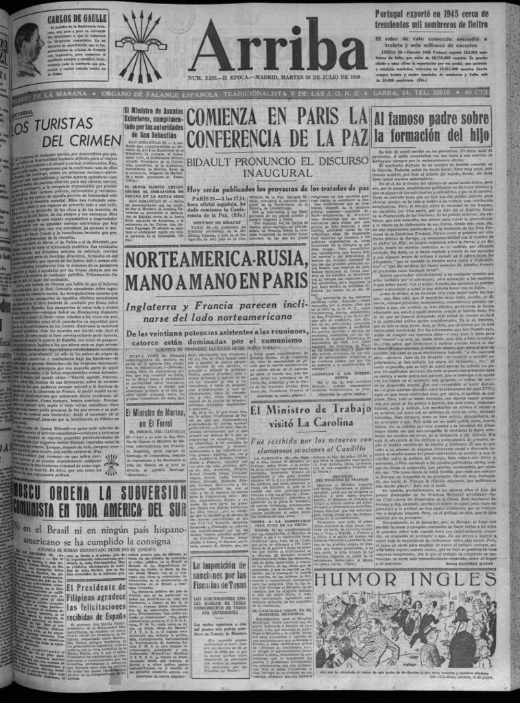 Miniatura de Arriba del 30 de julio de 1946