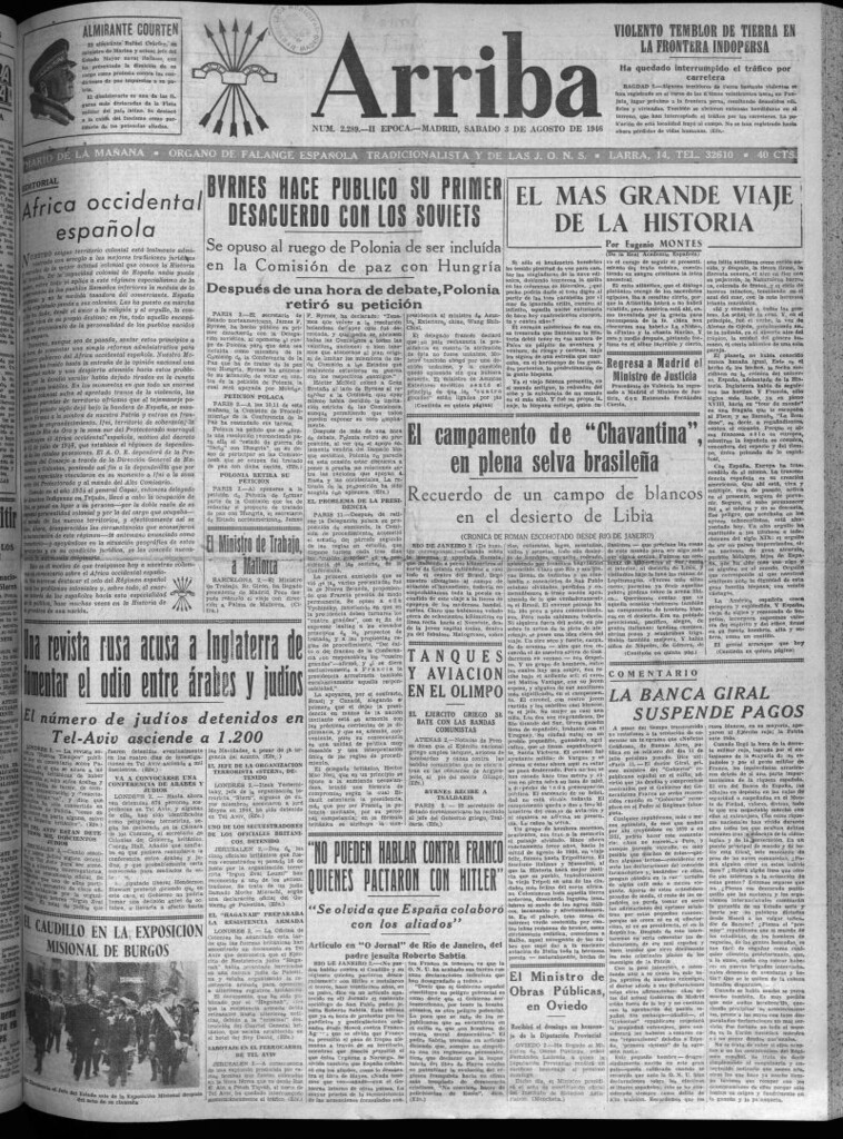 Miniatura de Arriba del 3 de agosto de 1946