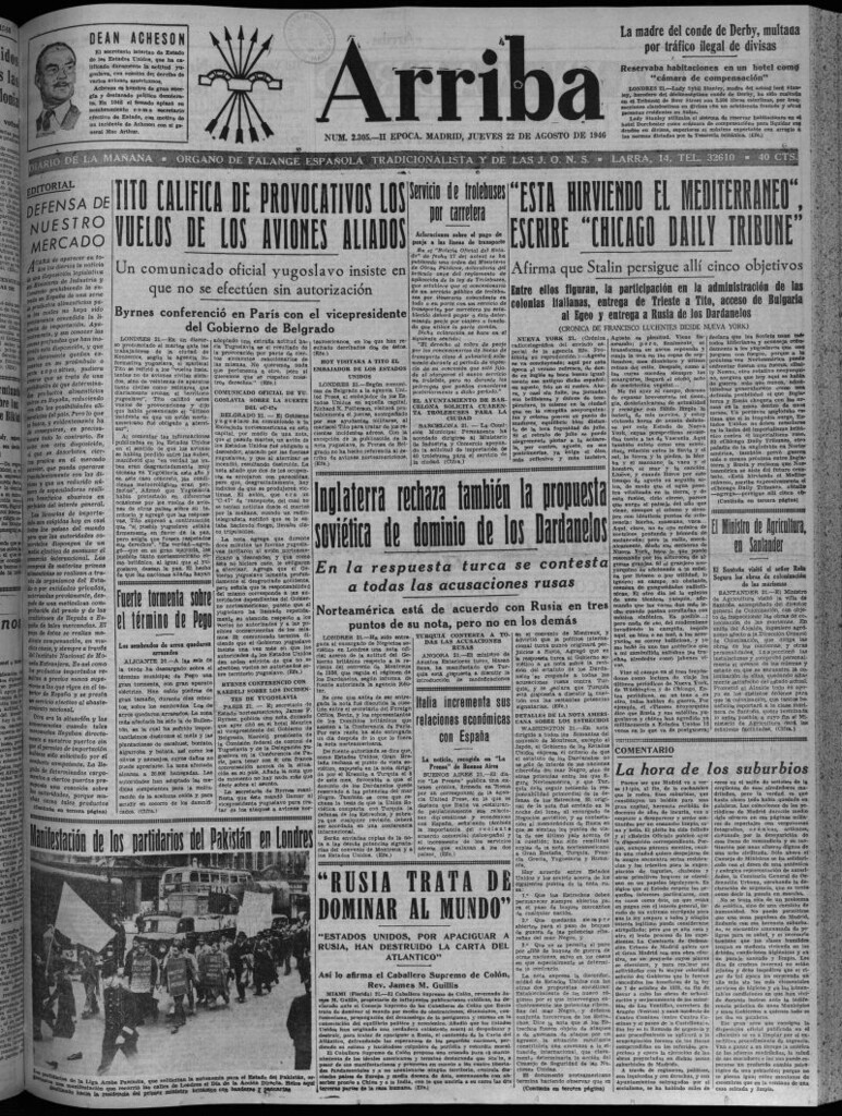 Miniatura de Arriba del 22 de agosto de 1946