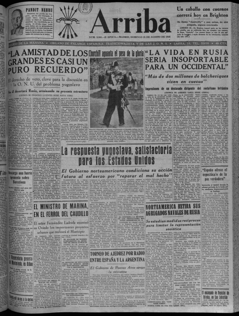 Miniatura de Arriba del 25 de agosto de 1946