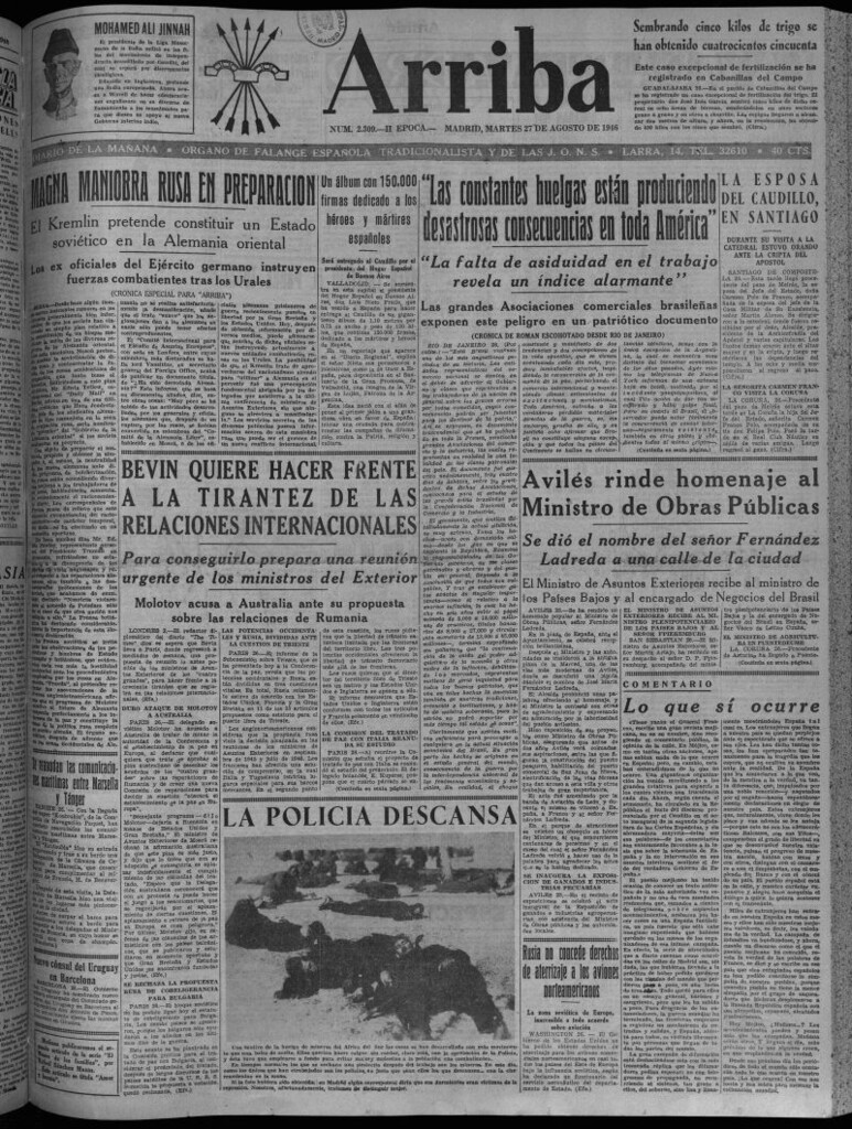 Miniatura de Arriba del 27 de agosto de 1946